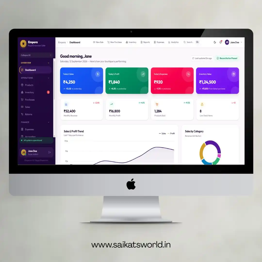 Empora - Boutique Retail ERP & POS preview