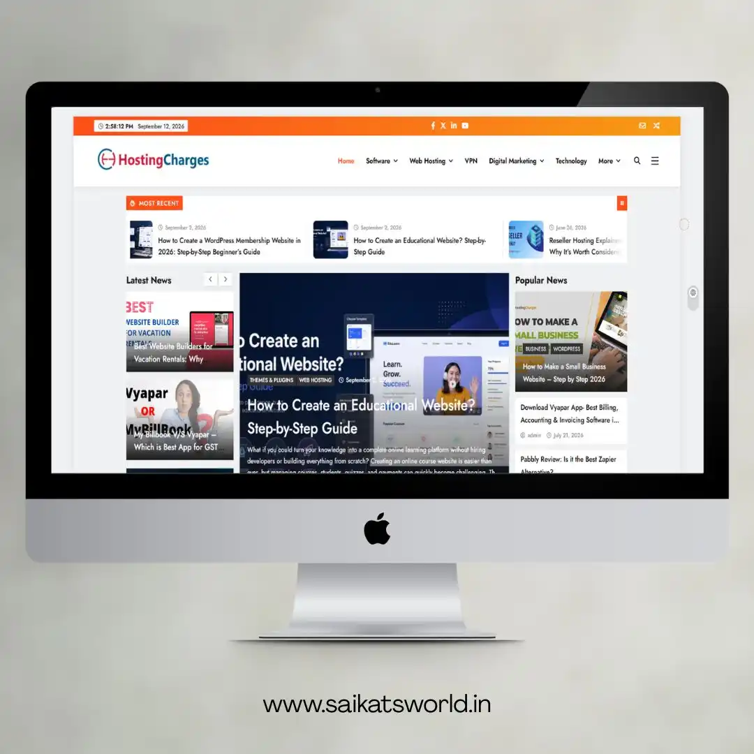 HostingCharges - Web Hosting & Tech Blog preview