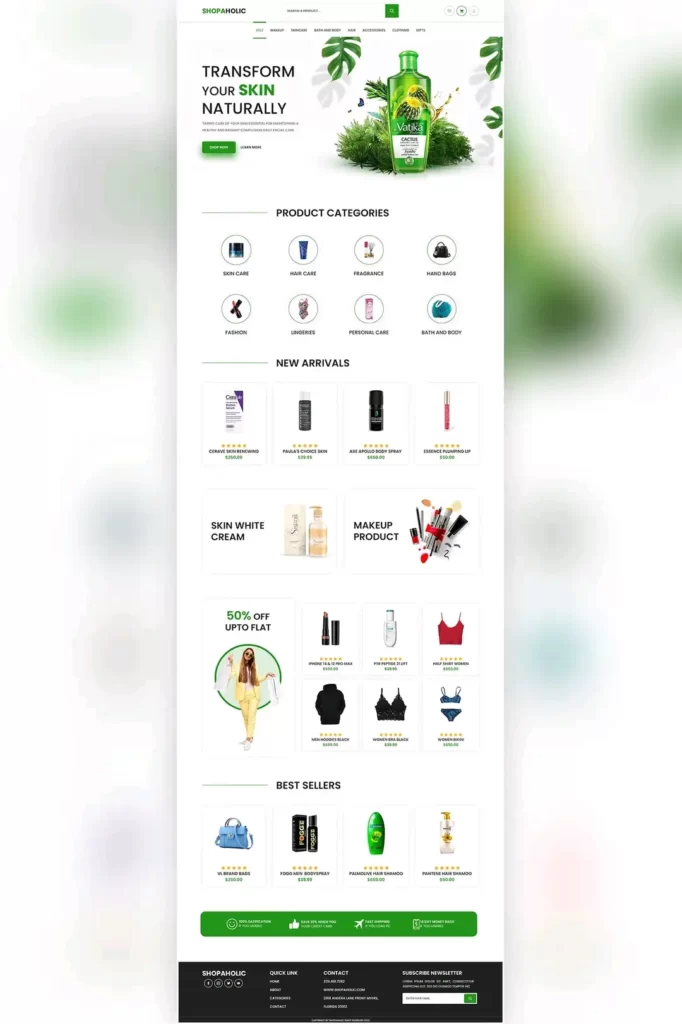 ECOM WEBSITE DESIGN